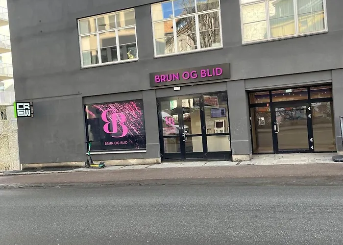 Moderne Ettroms Studioleilighet I Sentrum! דירה
